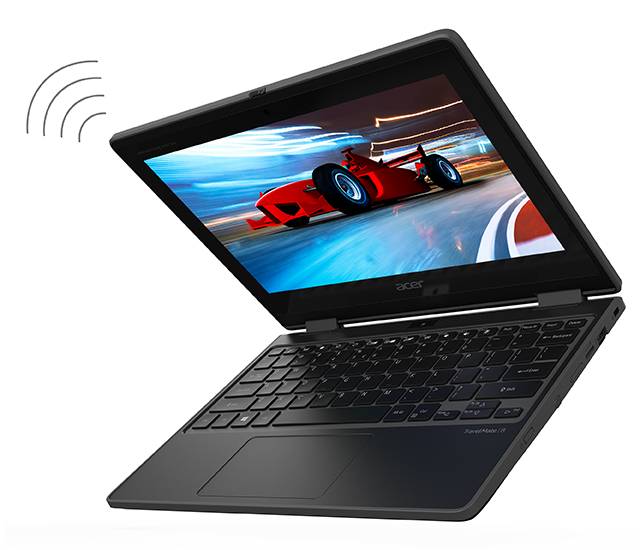 Acer TravelMate Spin B3 student laptop is designed for classrooms